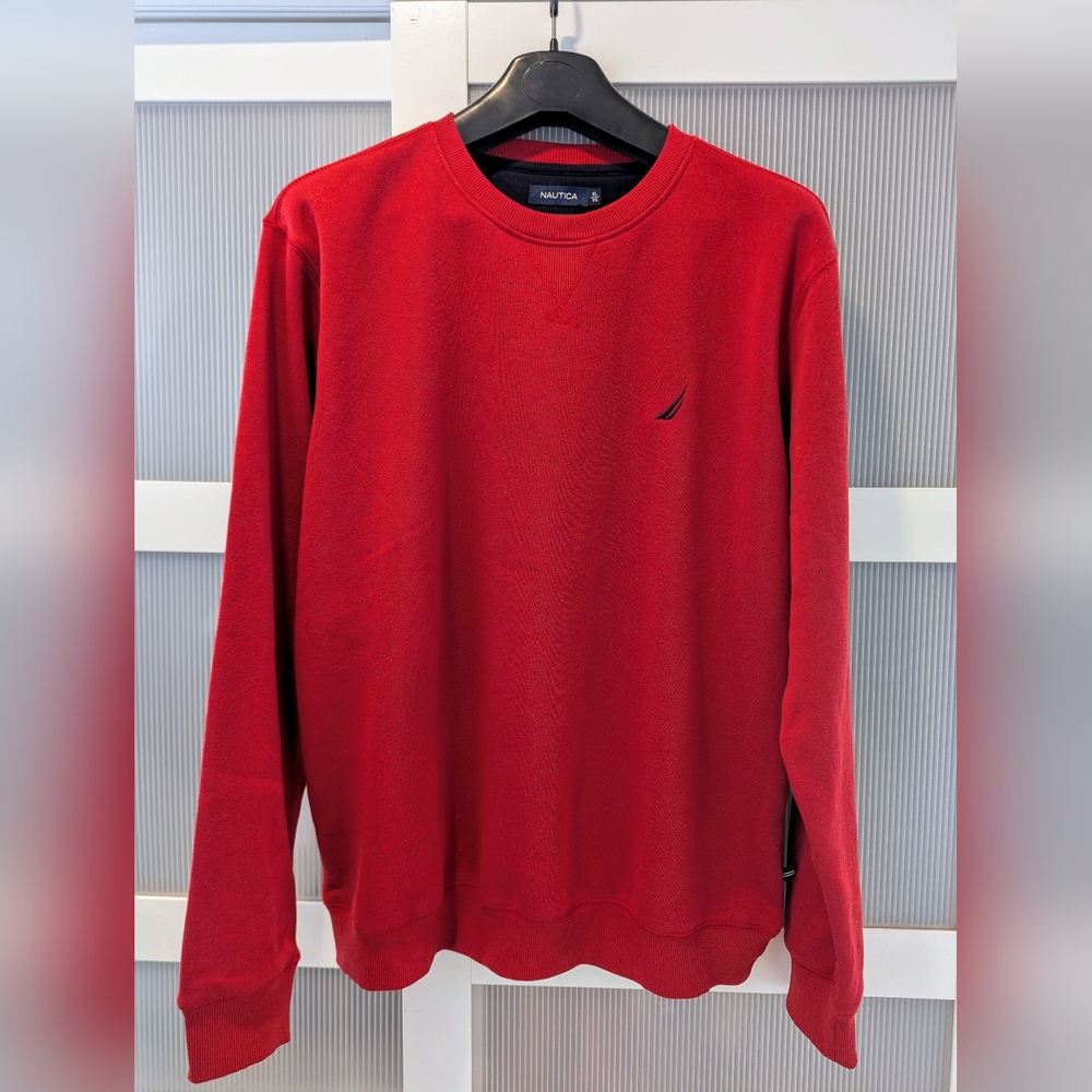 EUC - Nautica Men's Red Sweater